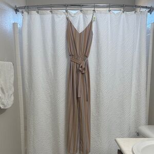 Elegant Striped Jumpsuit